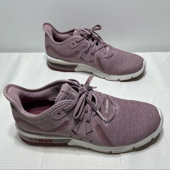 Nike Air Max Sequent 3 Rose Running Shoe 908993-602 Women Size 9.5 - Picture 2 of 6